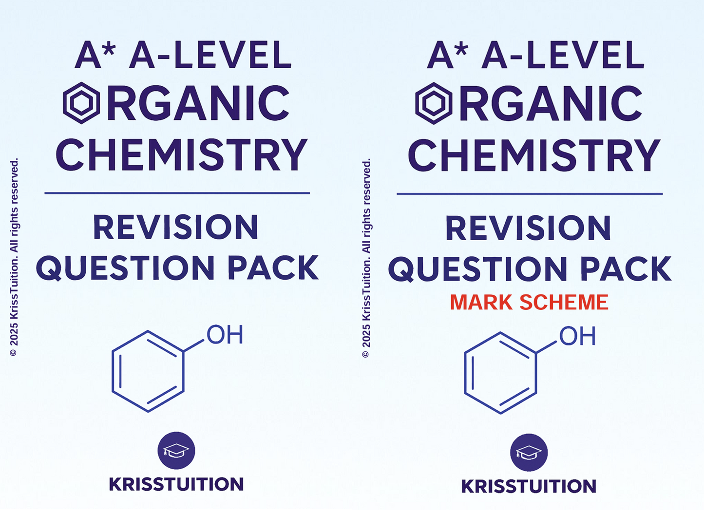 AQA A Level Chemistry A–A* Revision Question Packs + Answers