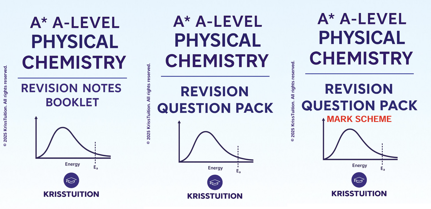 AQA A Level Chemistry A–A* Revision BUNDLE (Revision Notes, Questions and Answers)