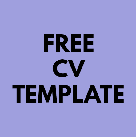 FREE CV TEMPLATE