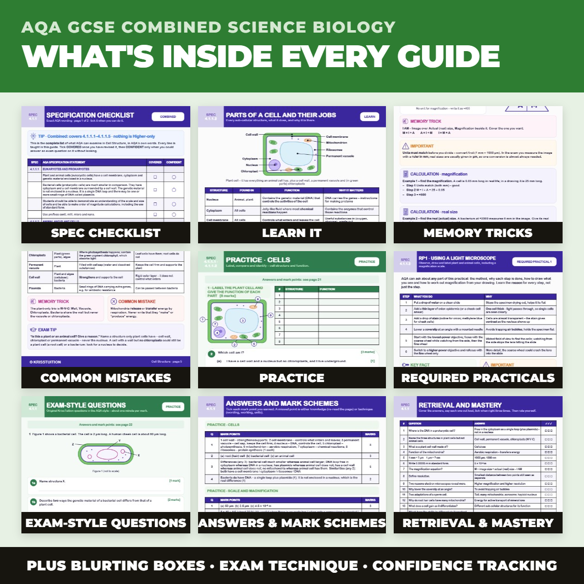 The Biology Revision System | Paper 1 | Foundation & Higher