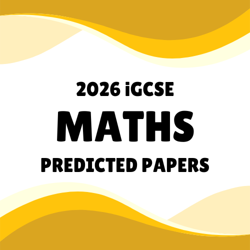 International GCSE 2026 Predicted Maths Papers (EDEXCEL) (F/H)