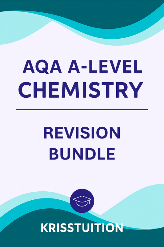 AQA A Level Chemistry A–A* Revision BUNDLE (Revision Notes, Questions and Answers)