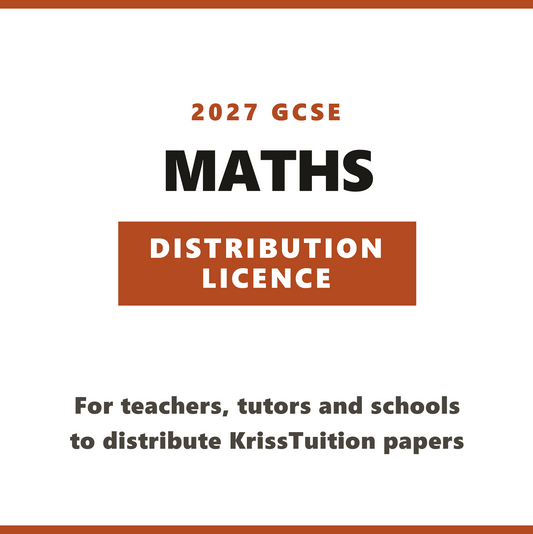 GCSE 2027 Predicted Papers – Maths License
