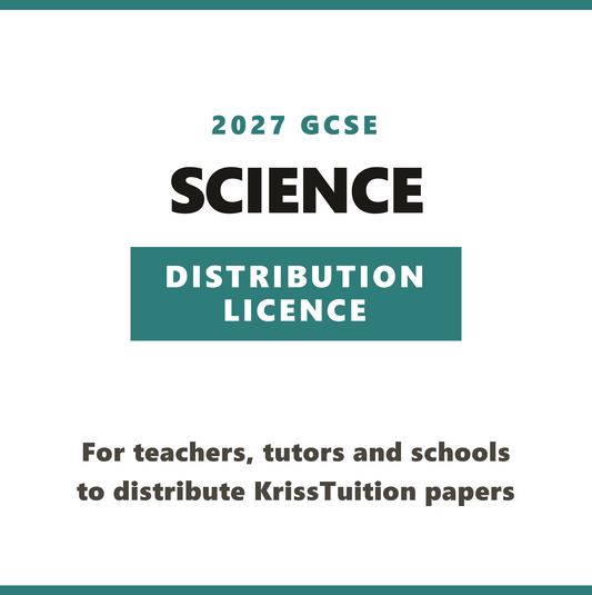 GCSE 2027 Predicted Papers – Science License